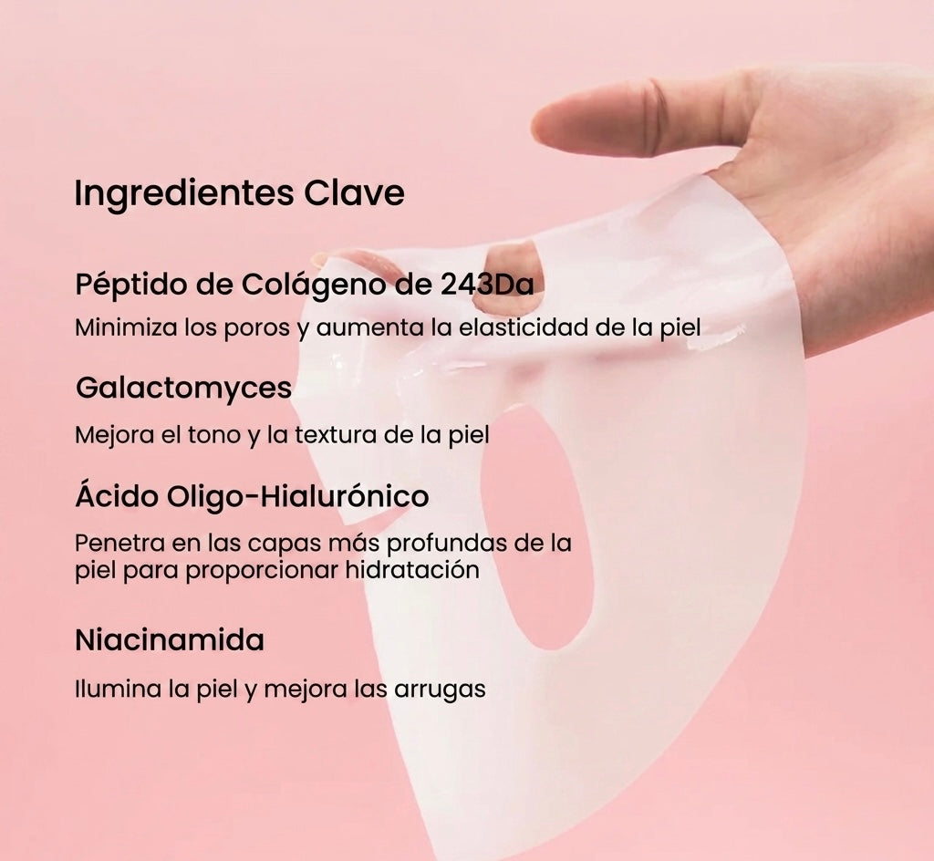 Mascarilla profunda reafirmante de colágeno