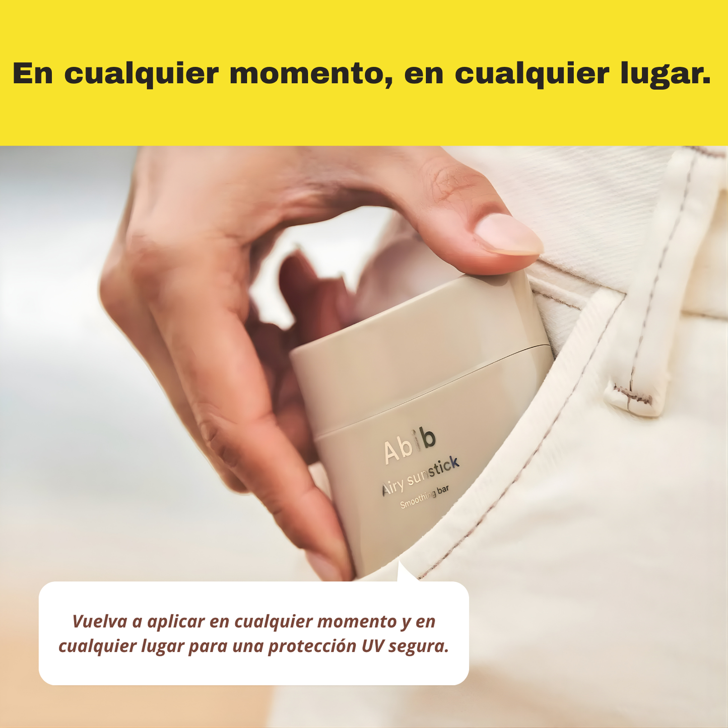 Protector solar en barra Abib (Airy + Quick Sunstick)