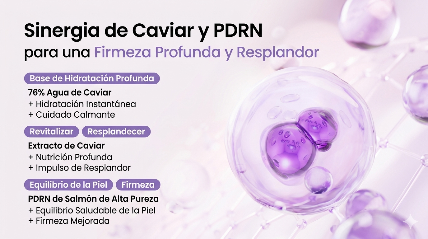 Bruma de caviar hidratante