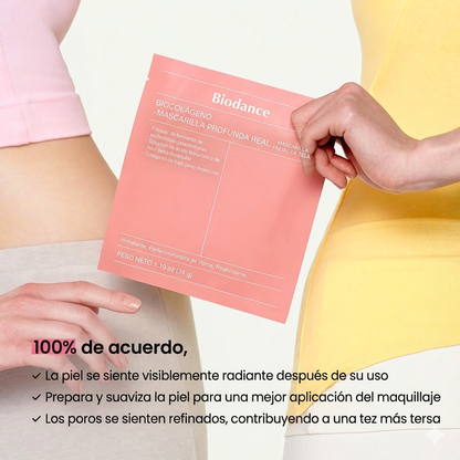 Mascarilla profunda reafirmante de colágeno