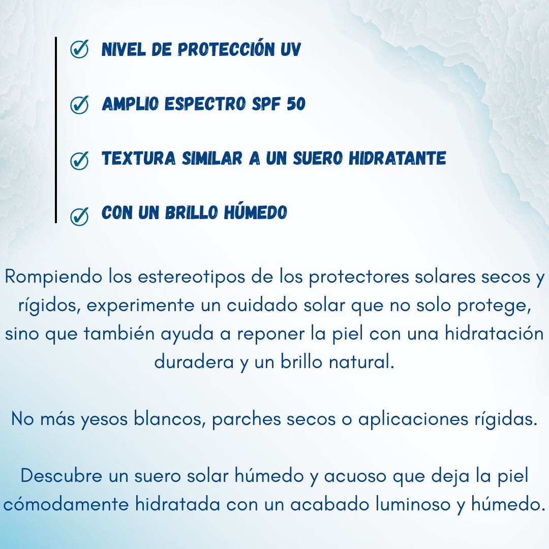 Protector solar Hyalu-Cica SPF50 – hidratante, ligero y calmante