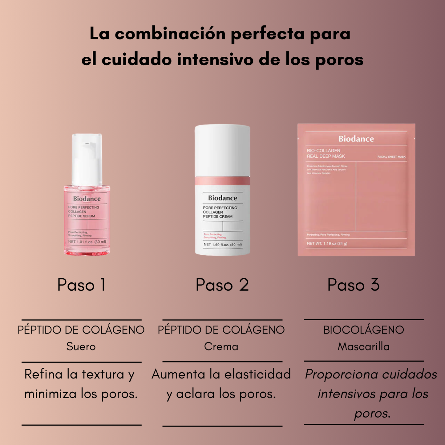 Mascarilla profunda reafirmante de colágeno