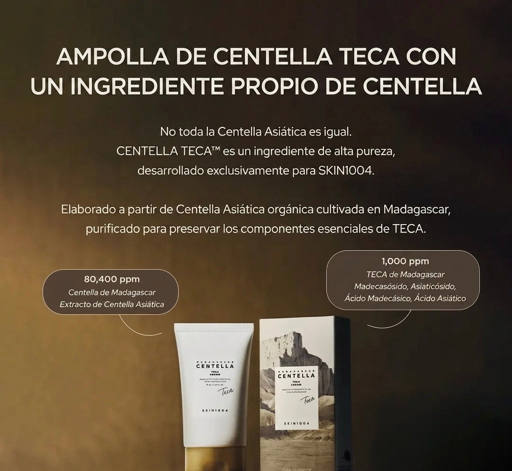 Rutina calmante coreana TECA (3 pasos) – Piel sensible y con acné