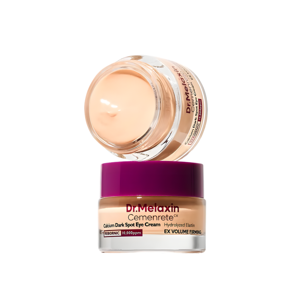 Crema de ojos iluminadora con calcio.