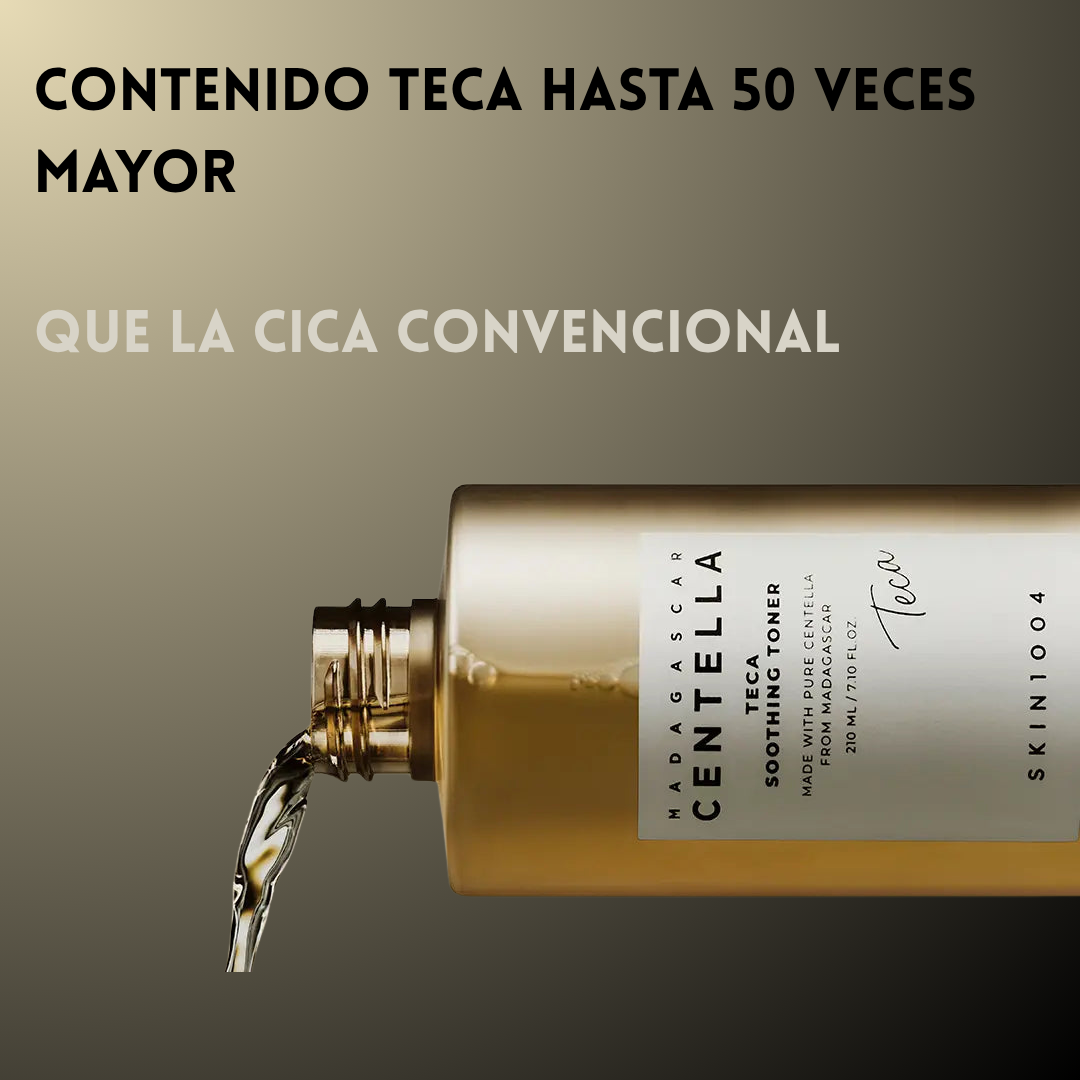 Rutina calmante coreana TECA (3 pasos) – Piel sensible y con acné