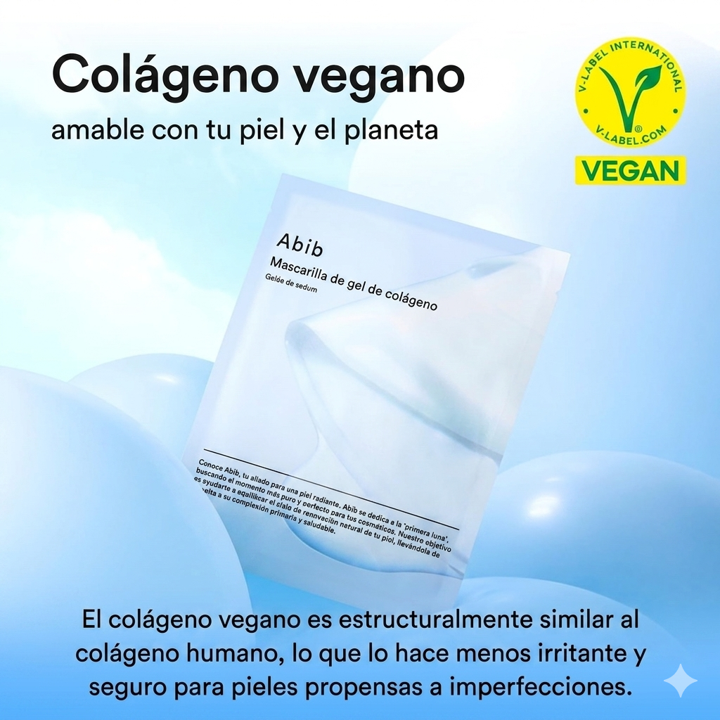 Mascarilla hidrogel de colágeno sedum – Hidratación intensa y efecto refrescante