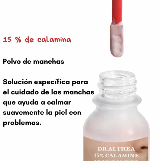 Polvo Secante de Calamina 15% – Tratamiento Anti Acné Localizado