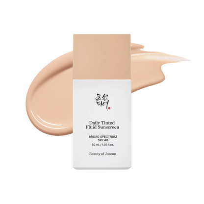 Protector solar coreano con tono – Acabado natural